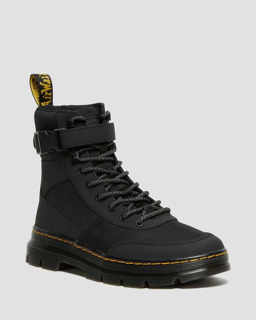 Dr. Martens Combs Tech Extra Tough Poly Naisten Vapaa-ajan Nilkkurit - Mustat Nilkkurit [189-PMSIDC]